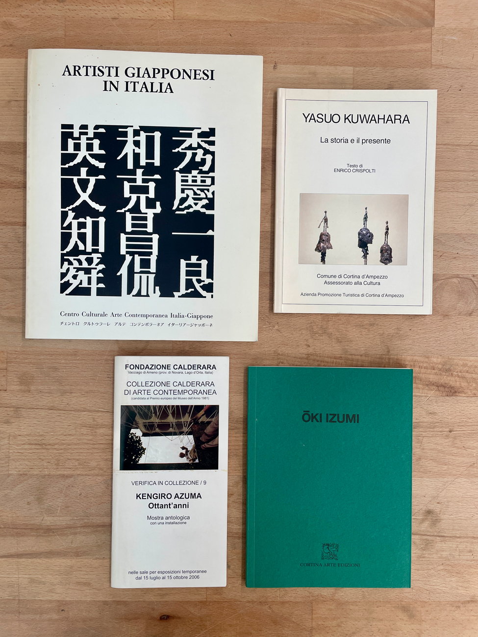 OKI IZUMI, KENGIRO AZUMA E YASOU KAWAHARA - Lotto unico di 4 cataloghi