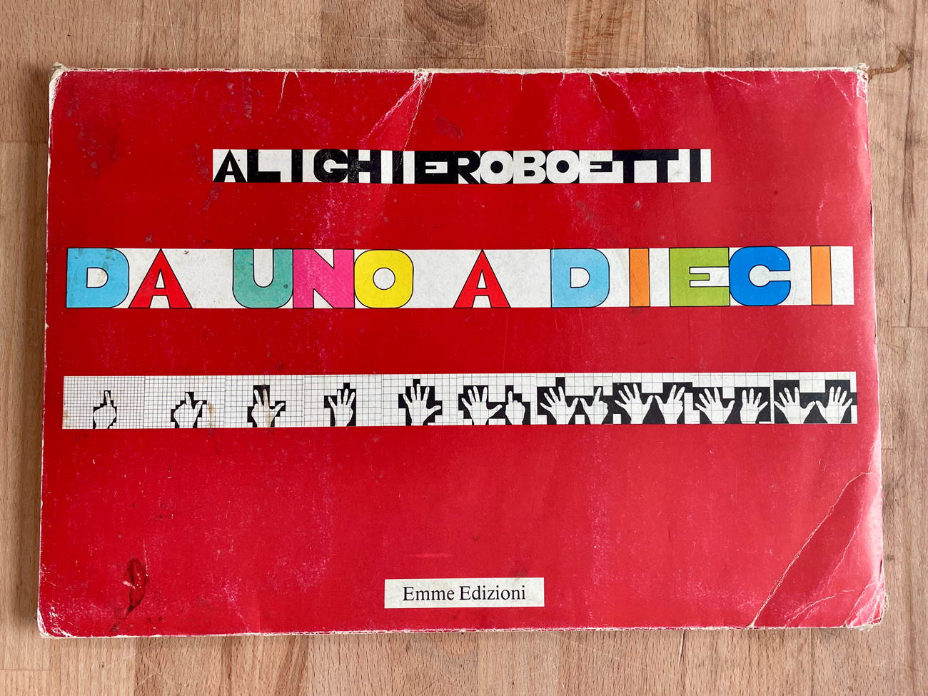 ALIGHIERO BOETTI (1940-1994) - Da uno a dieci, 1980