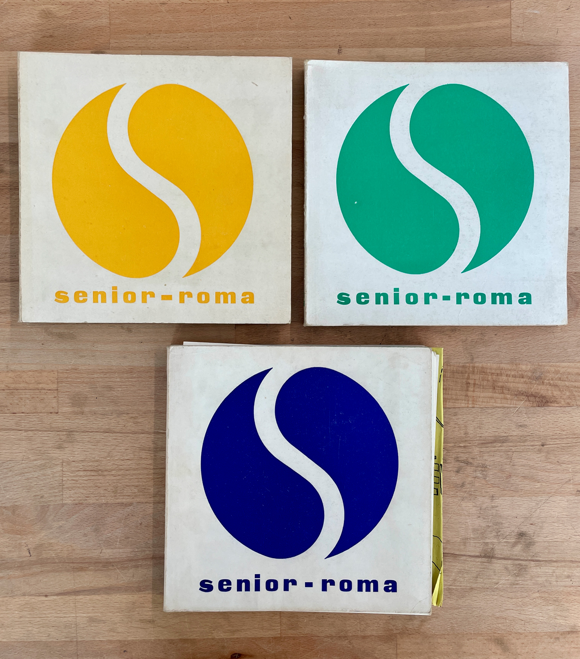 GALLERIA D'ARTE SENIOR, ROMA - Lotto unico di 3 cataloghi