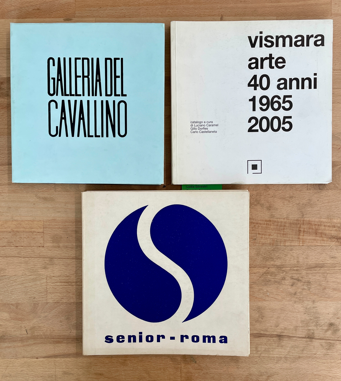 GALLERIE D'ARTE ITALIANE - Lotto unico di 3 cataloghi