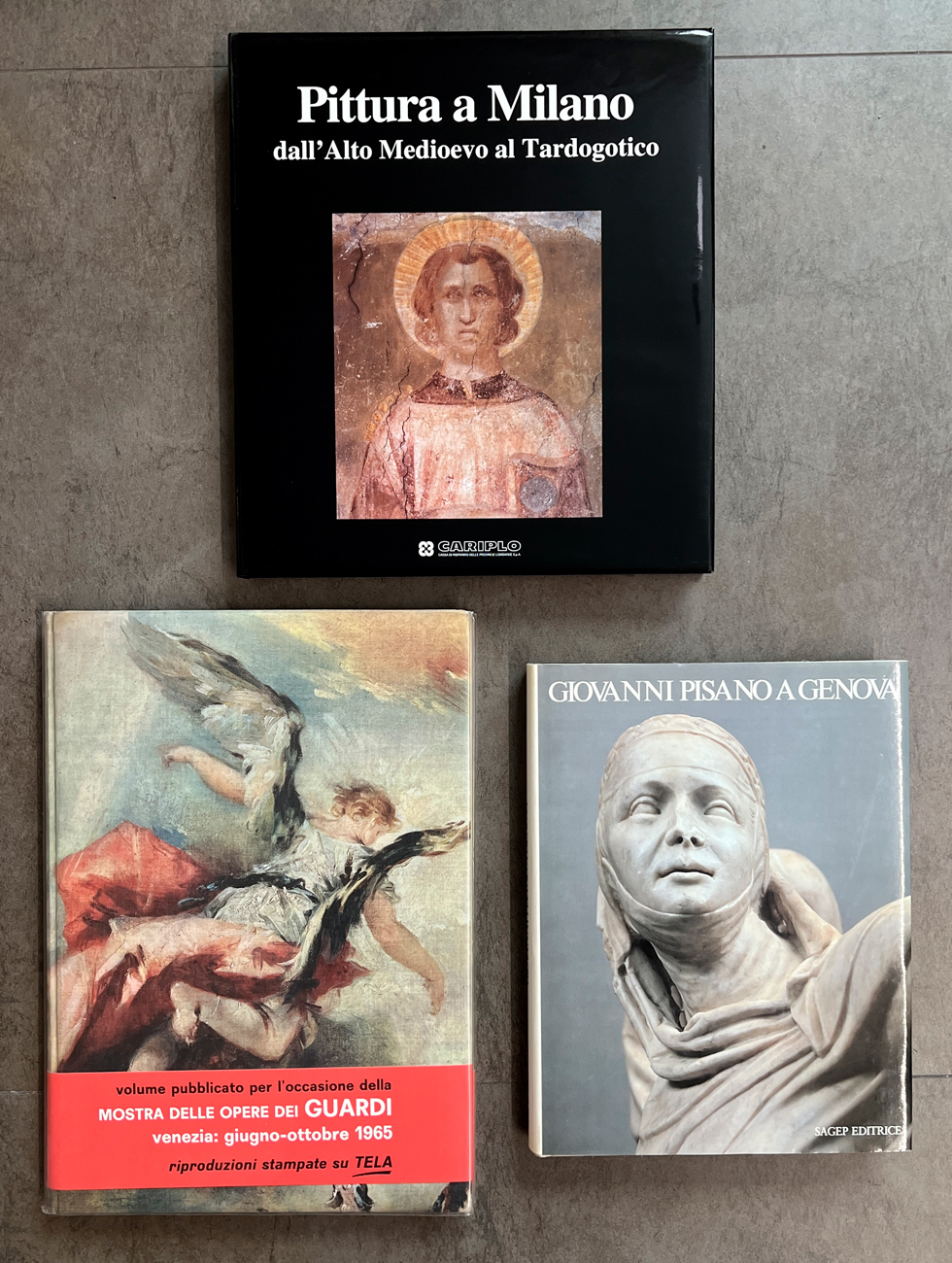 PROTAGONISTI DELLA STORIA DELL'ARTE ITALIANA - Lotto unico di 3 cataloghi