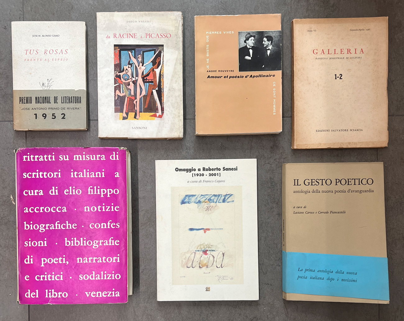 LETTERATURA - Lotto unico di 7 titoli