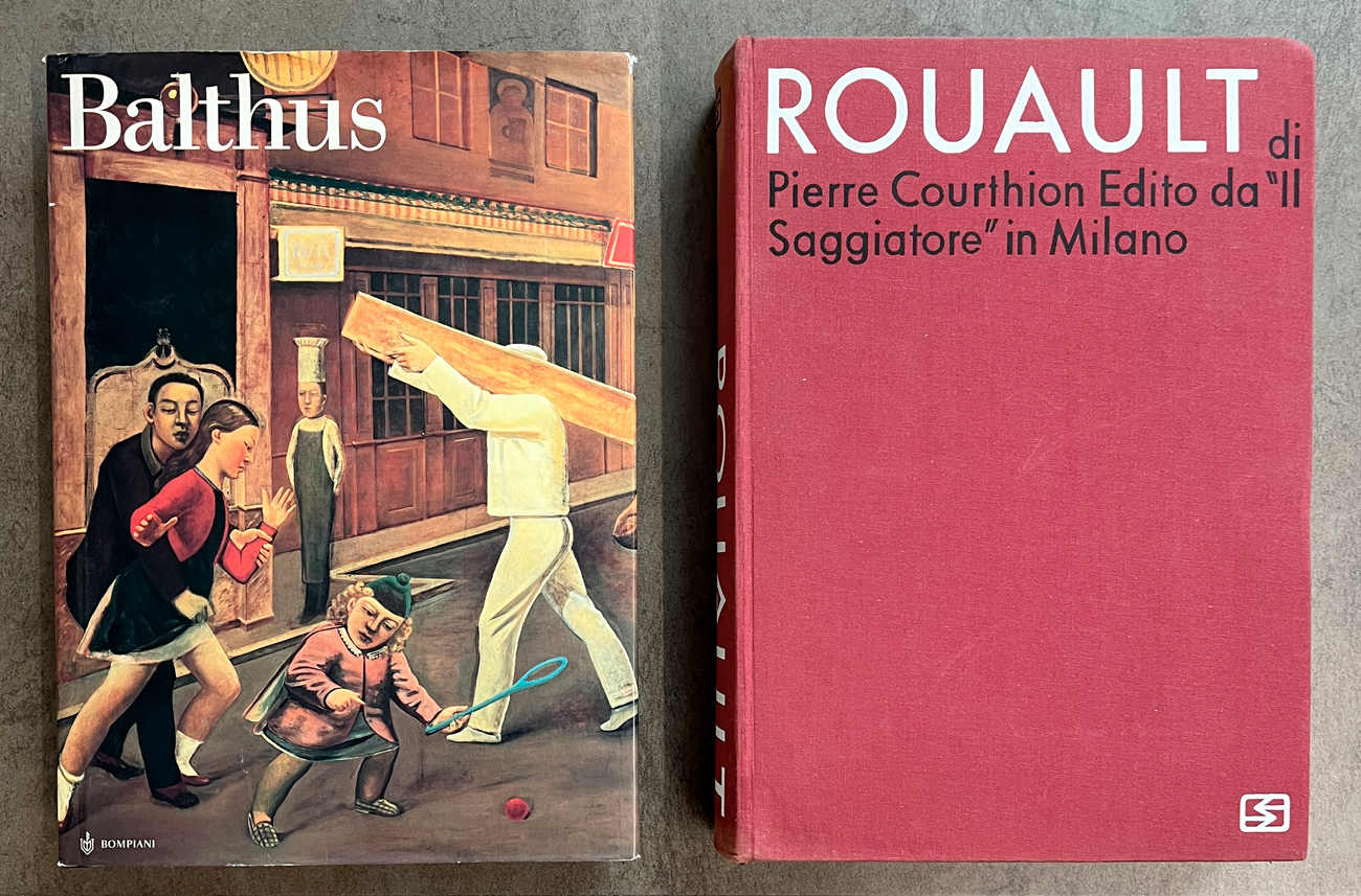 BALTHUS E ROUAULT - Lotto unico di 2 cataloghi: