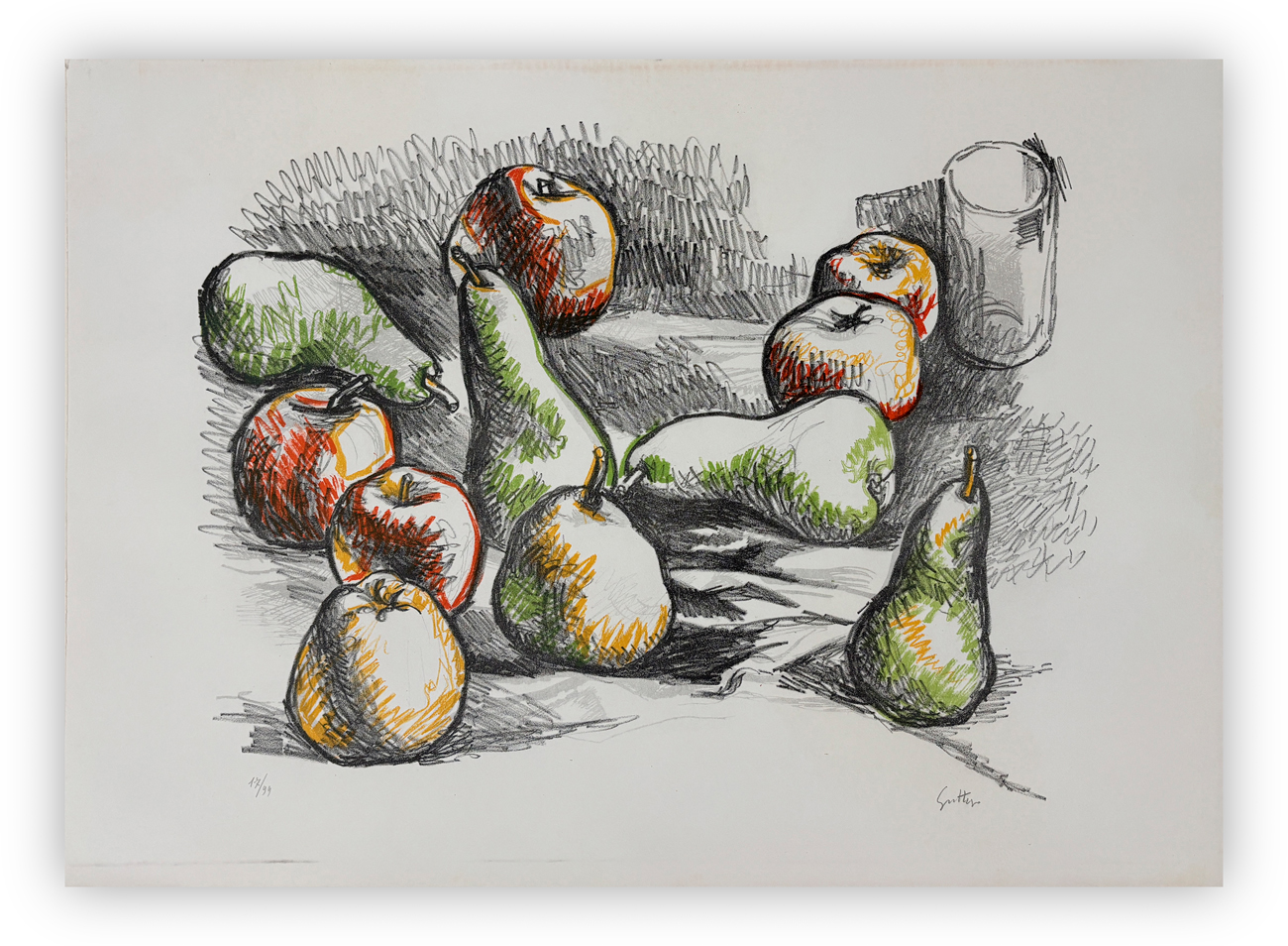 RENATO GUTTUSO (1911-1987) - Natura morta, 1975