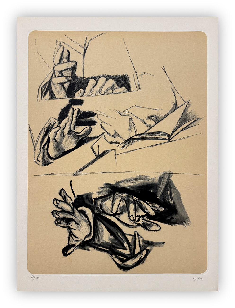 RENATO GUTTUSO (1912-1987) - Senza Titolo, 1970 circa
