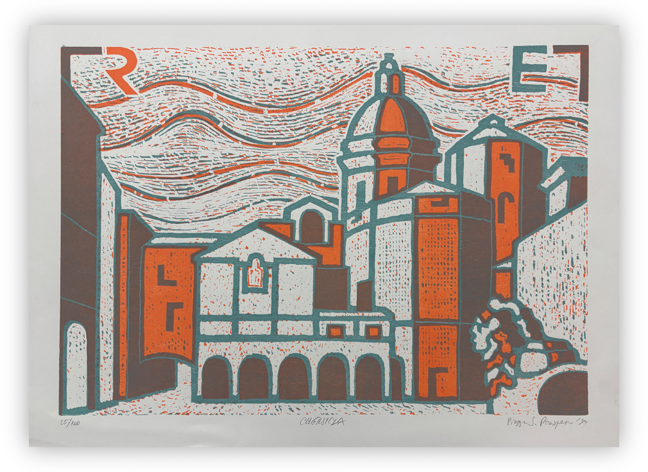 BRUNO CHERSICLA (1937-2013) - Piazza San Prospero, 1994