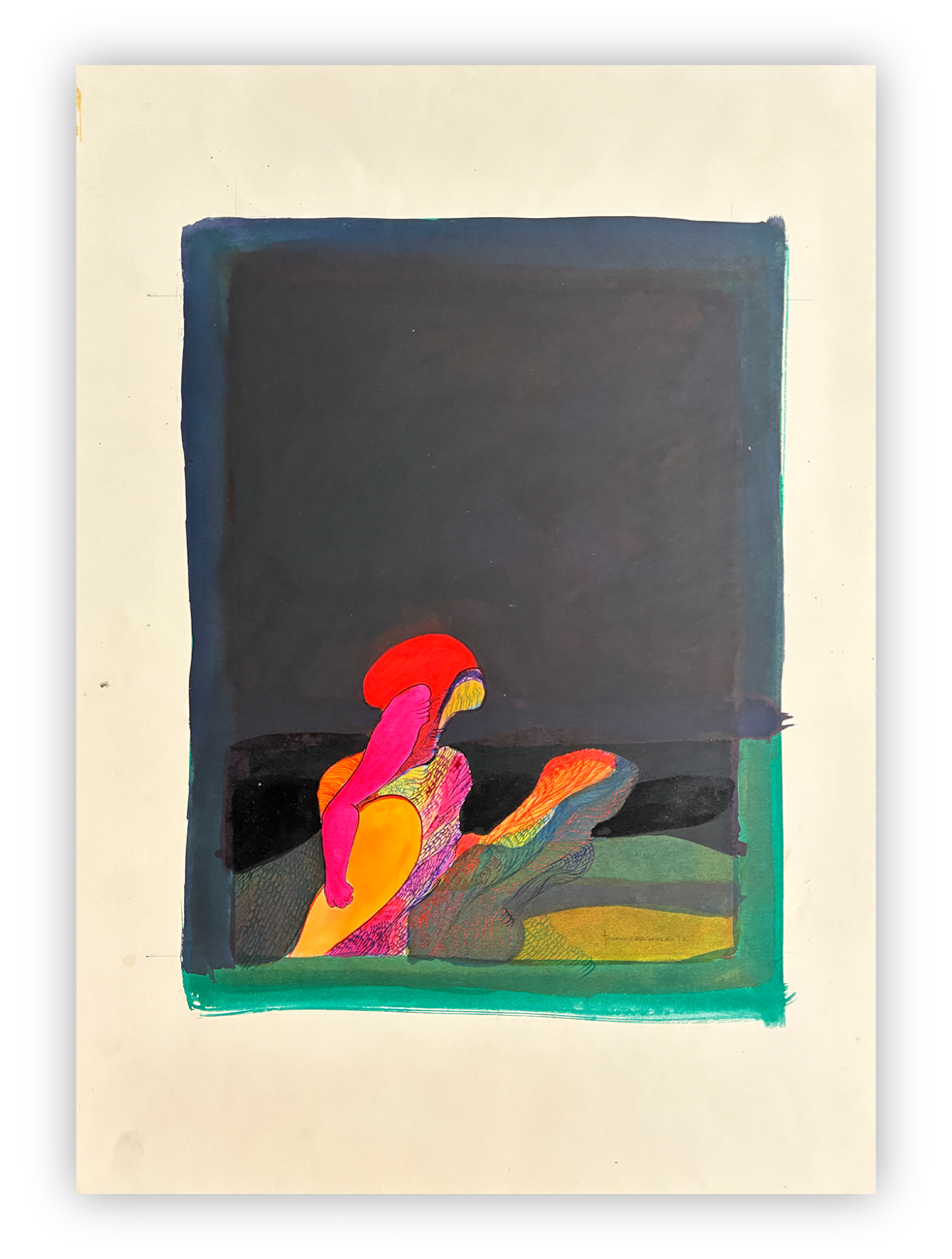TONINO CRAGNOLINI (1937) - Senza Titolo, 1972