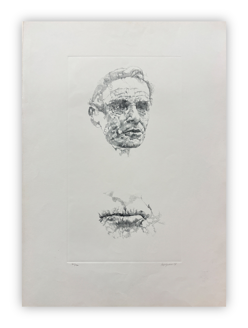 RENZO VESPIGNANI (1924-2001) - Senza Titolo, 1959