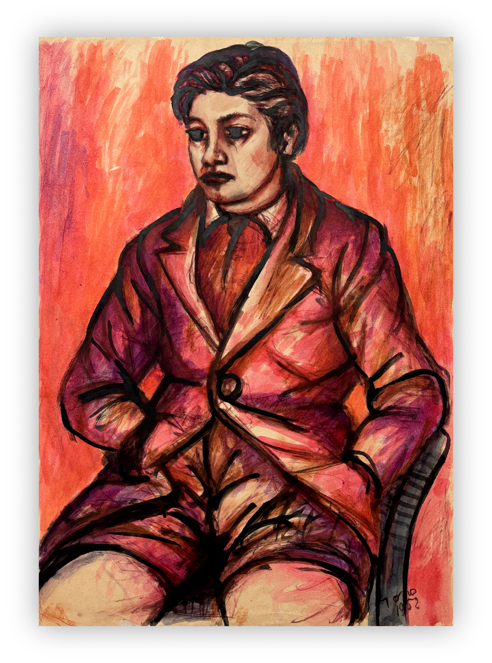 TONO ZANCANARO (1906-1985) - Senza Titolo, 1952