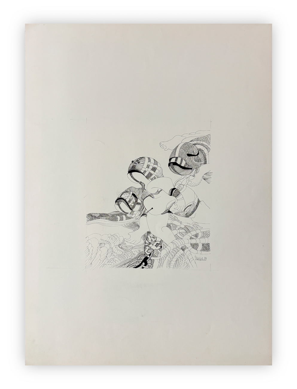 TONINO CRAGNOLINI (1937) - Senza Titolo, 1973
