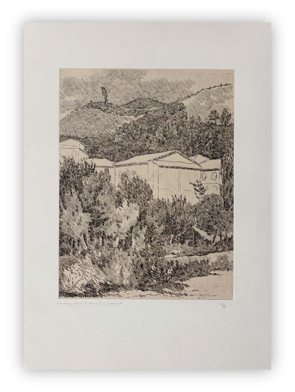 LEONARDO CASTELLANI (1896-1984) - Senza Titolo