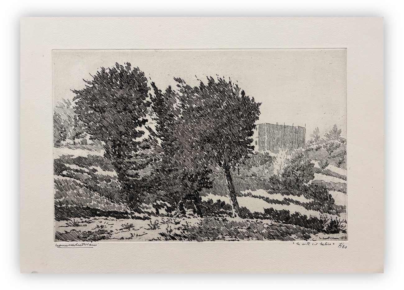 LEONARDO CASTELLANI (1896-1984) - Senza Titolo
