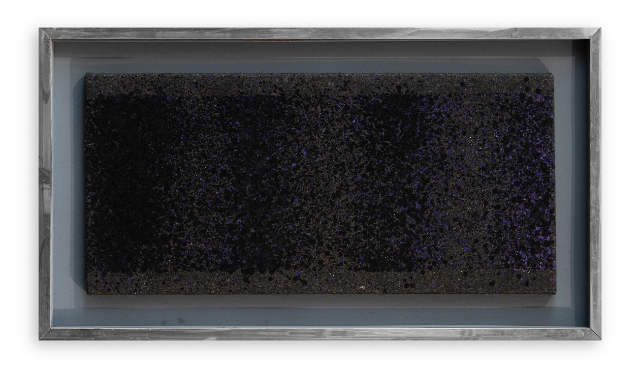 VITTORIO MASCALCHI (1935-2010) - Cromatigramma N.1 (dal nero verso il sole), 1975