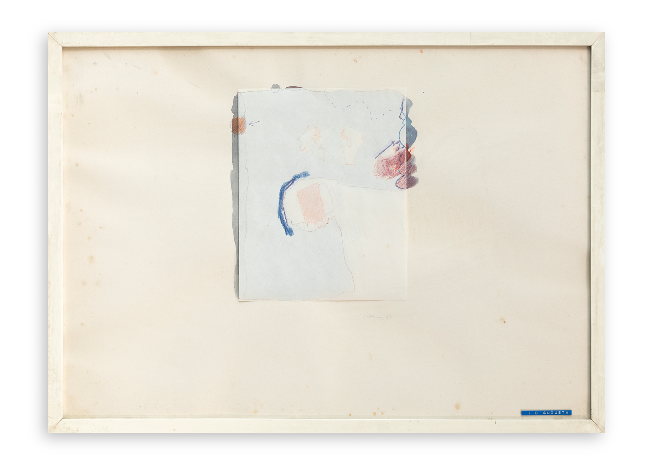 VITTORIO D'AUGUSTA (1937) - Senza Titolo, 1973
