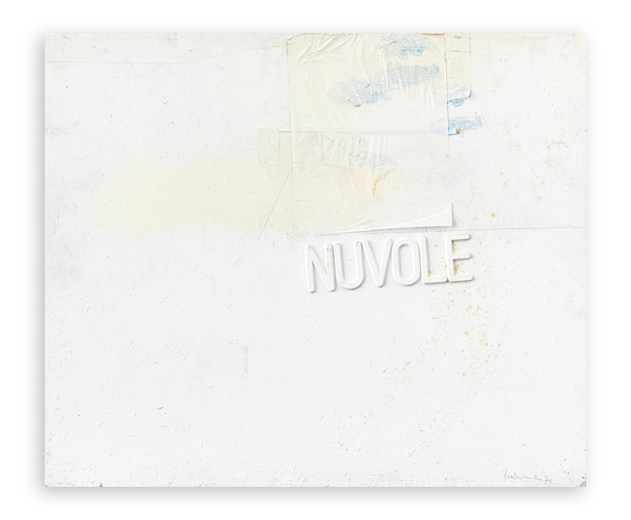 EUGENIO LOMBARDINI  - Nuvole, 1975