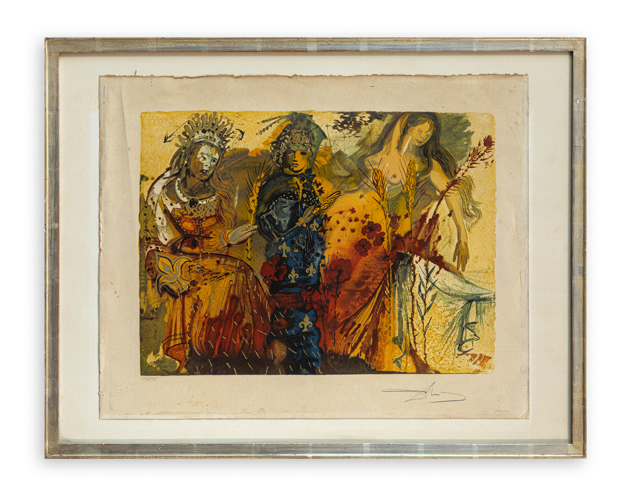 SALVADOR DALÌ (1904-1989) - Les quatre saisons: L'été, 1972