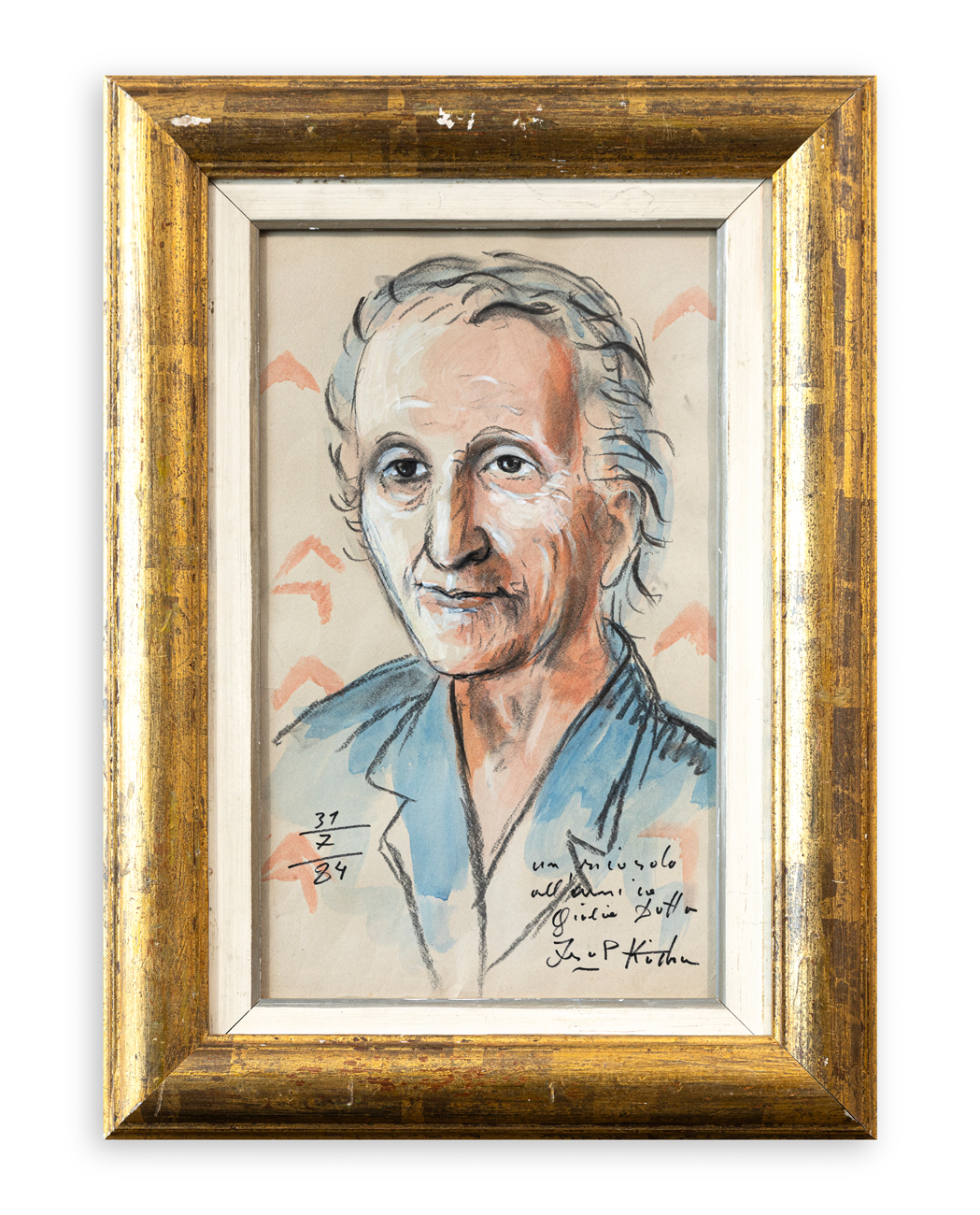 IBRAHIM KODRA (1918-2006) - Senza Titolo, 1984