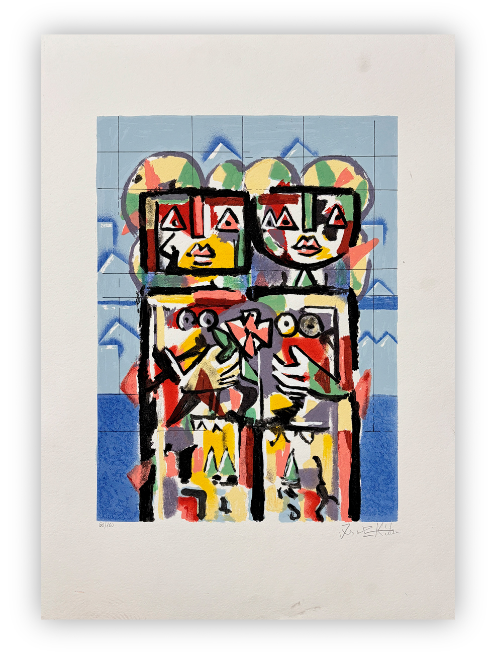 IBRAHIM KODRA (1918-2006) - Senza Titolo, 1984