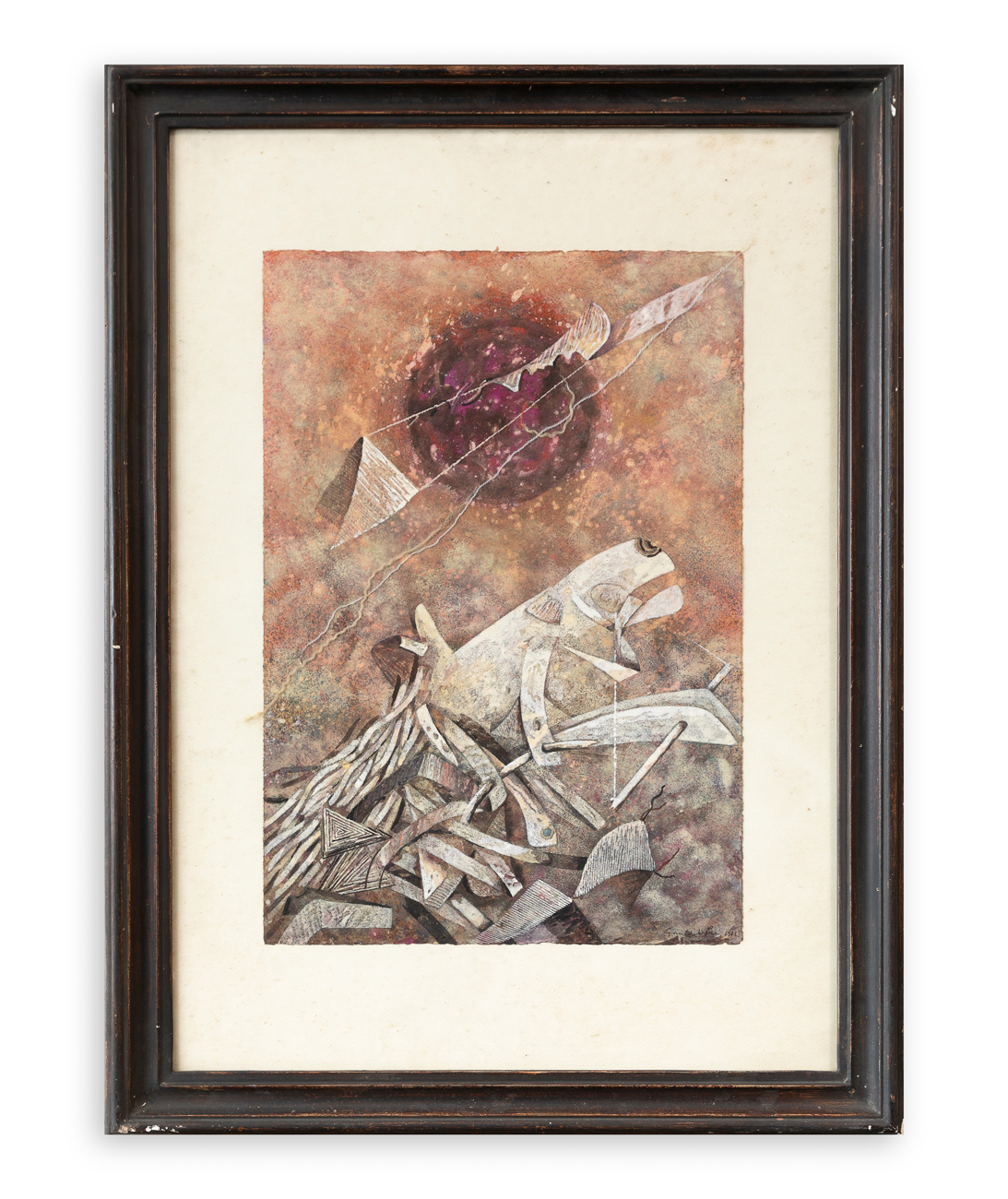 GIANCARLO POZZI (1938) - Senza Titolo, 1983