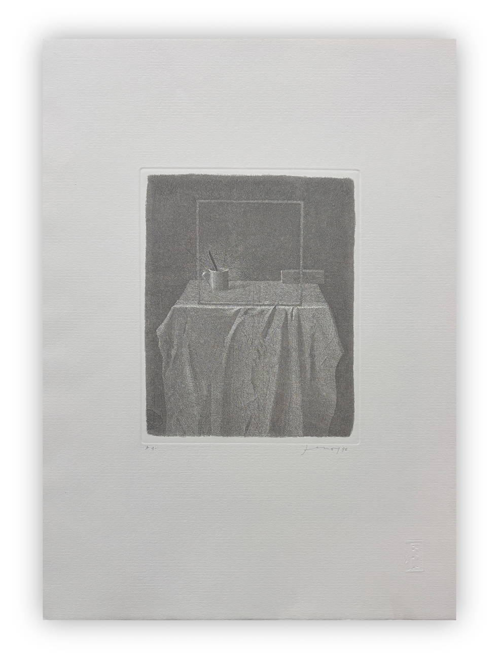 GIANFRANCO FERRONI (1927-2001) - Paesaggio - Versilia, 1966