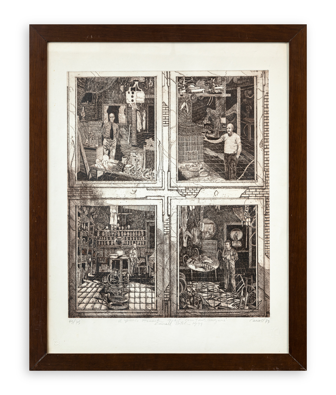 ROBERT CARROLL (1934-2016) - Senza Titolo, 1977