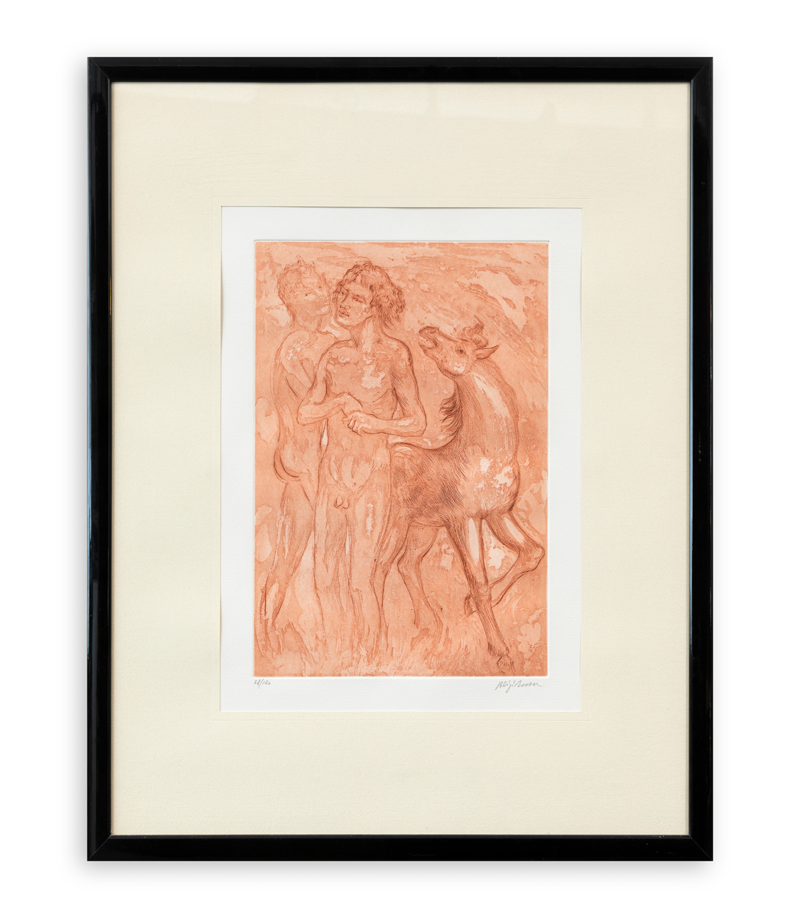 ALIGI SASSU (1912-2000) - I dioscuri, 1991