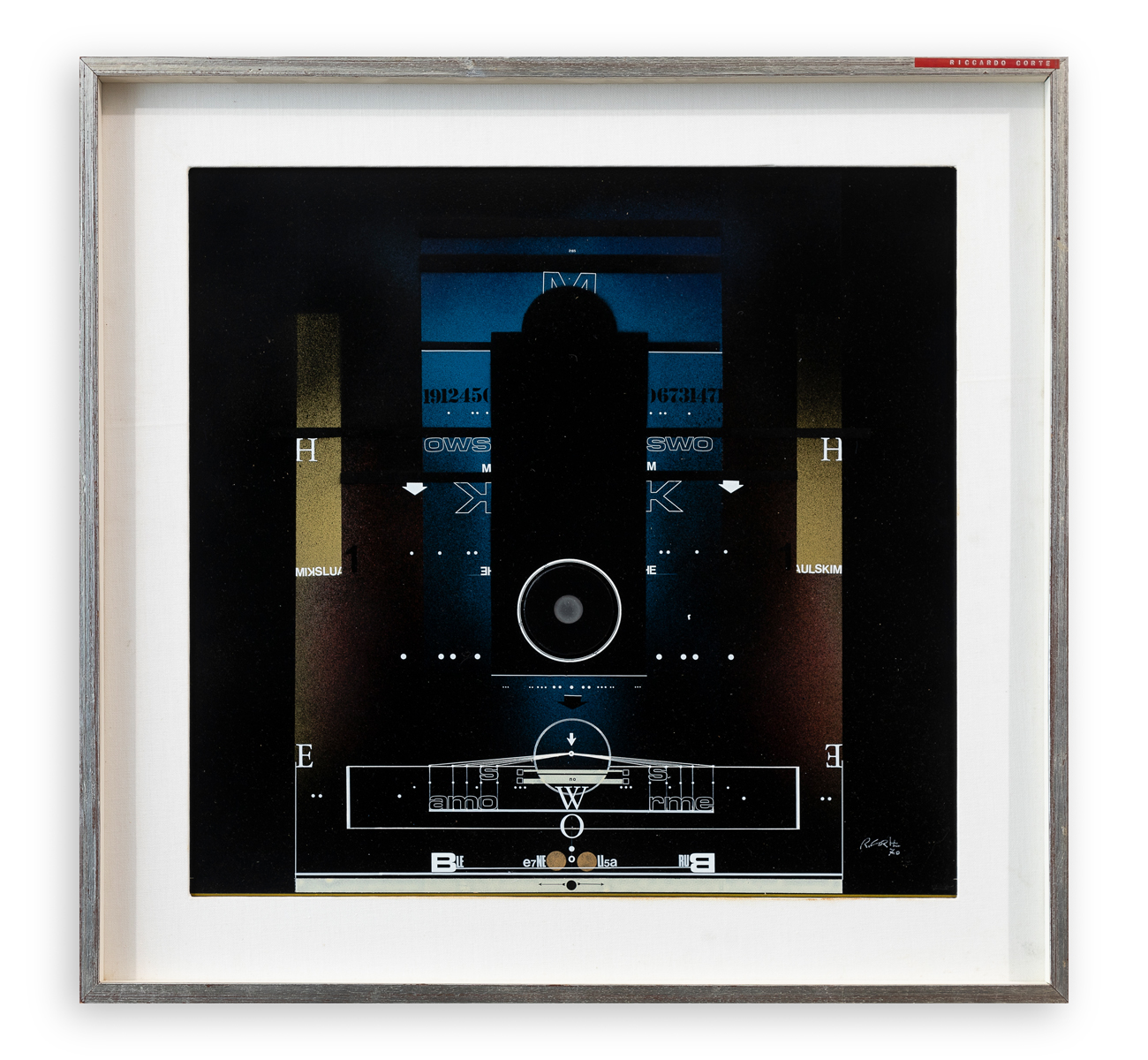 RICCARDO CORTE (1941) - Senza Titolo, 1970