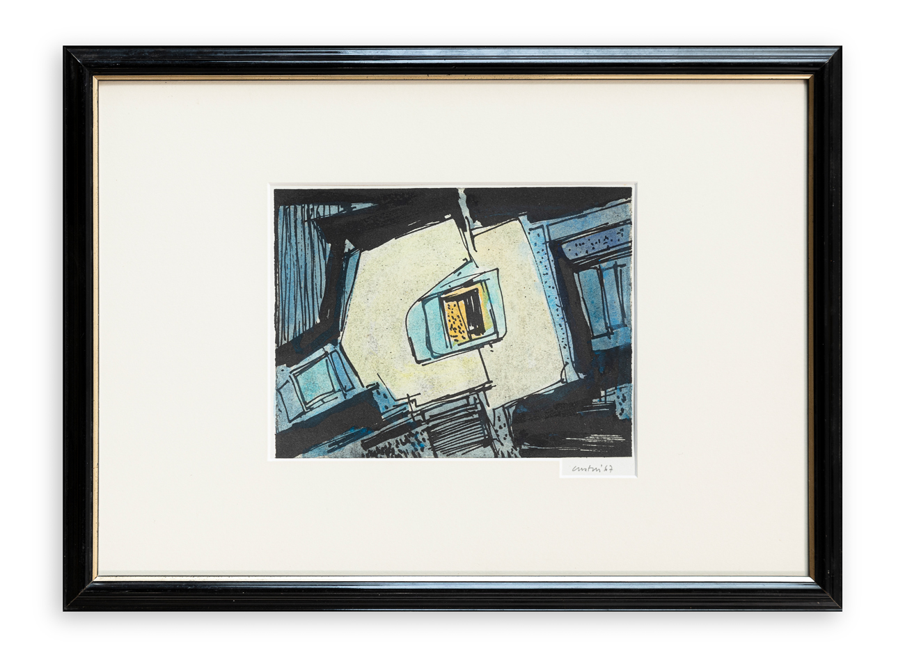 GUALTIERO NATIVI (1921-1999) - Senza Titolo, 1967