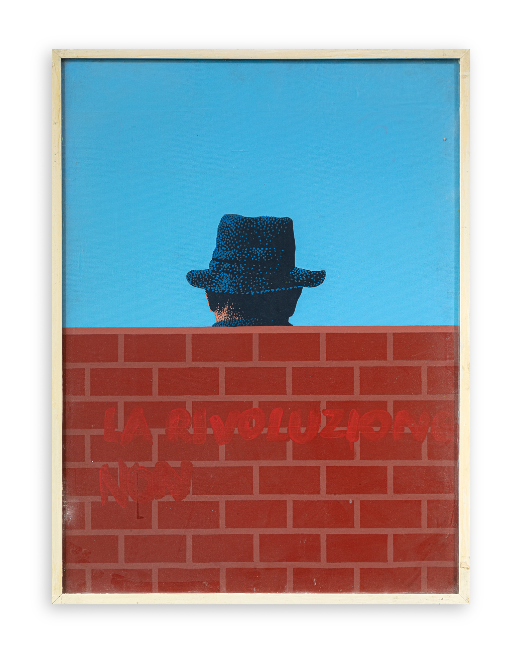 GABRIELE AMADORI (1945-2015) - La rivoluzione non è un muro, 1974