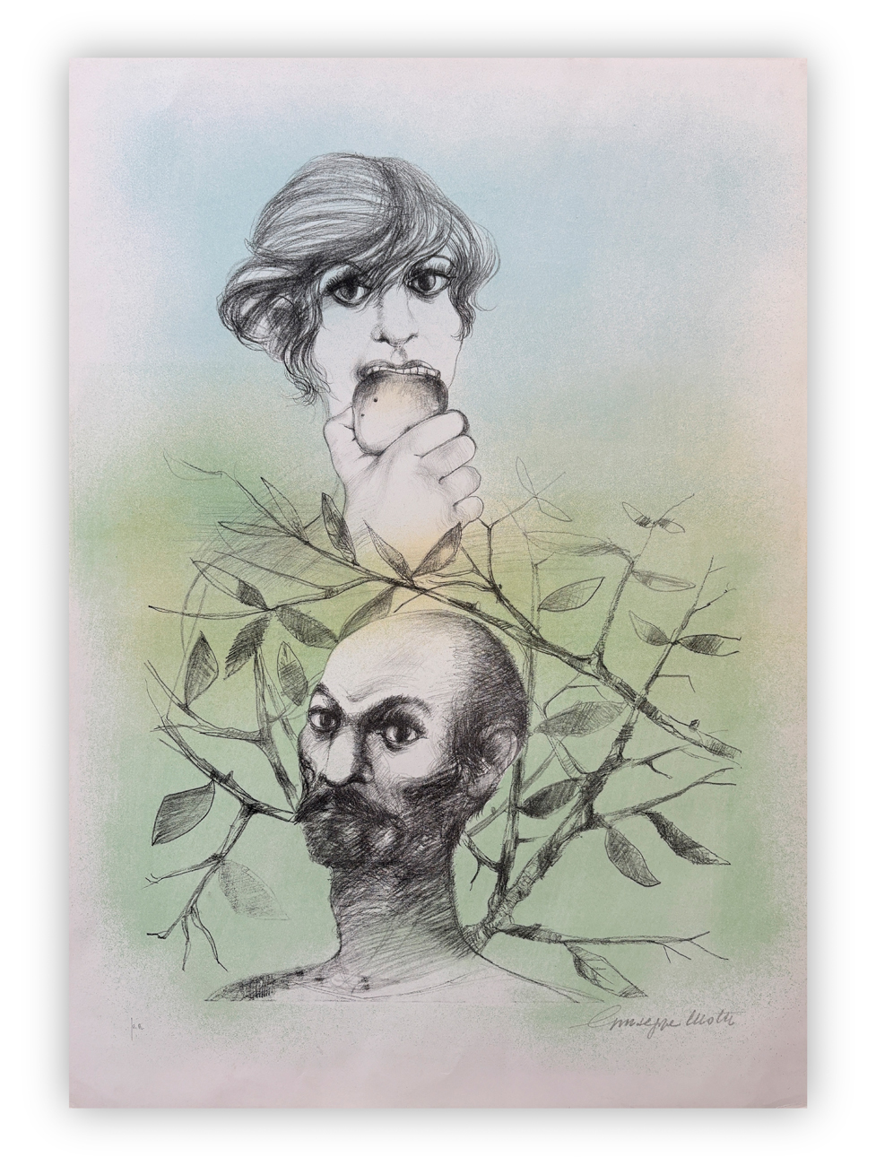 GIUSEPPE MOTTI (1908-1988) - Senza Titolo