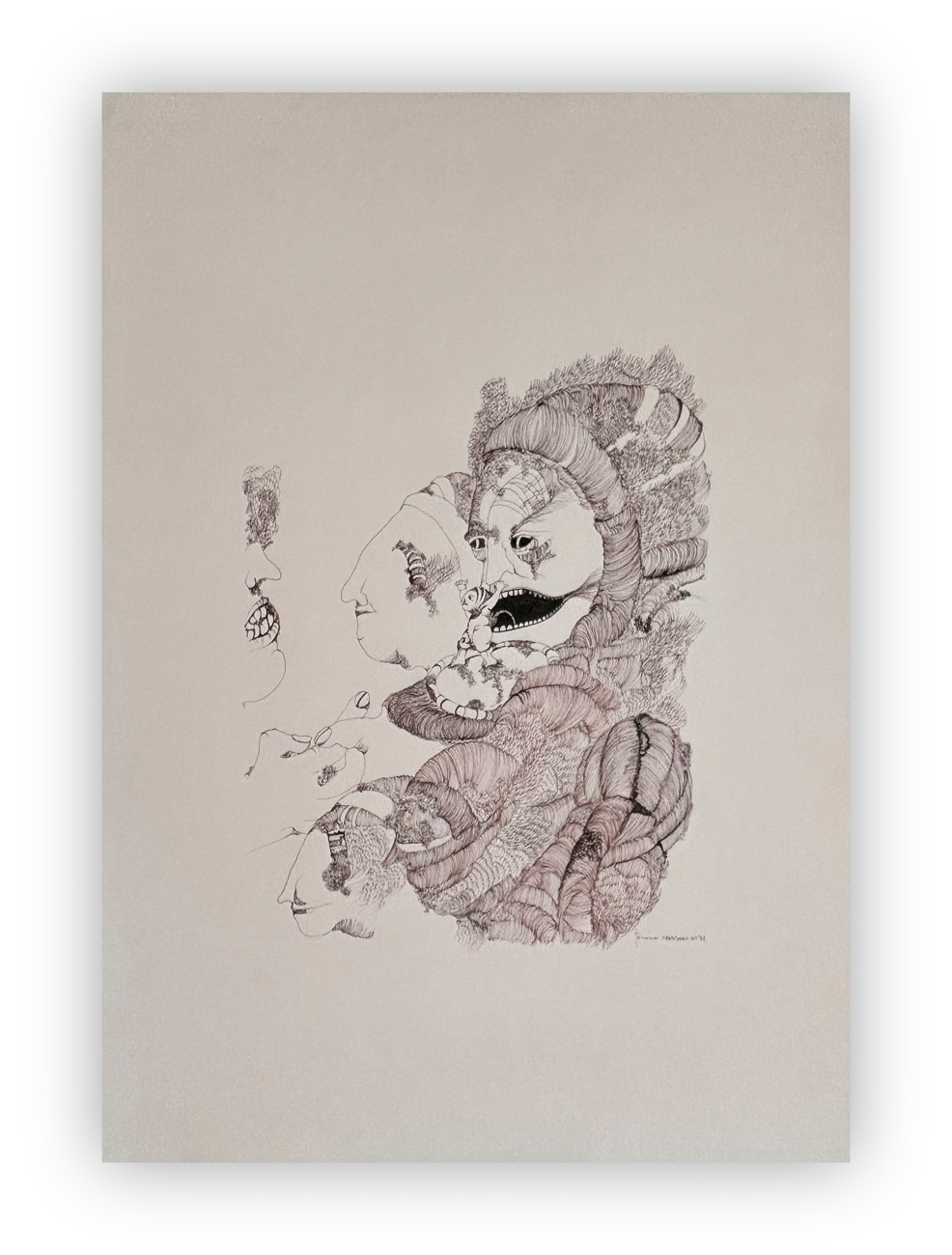 TONINO CRAGNOLINI (1937) - Senza Titolo, 1974