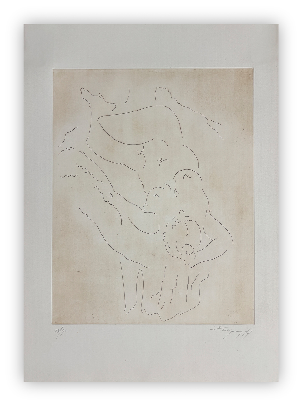 ALBERTO LONGONI (1921-1991) - Senza Titolo, 1977