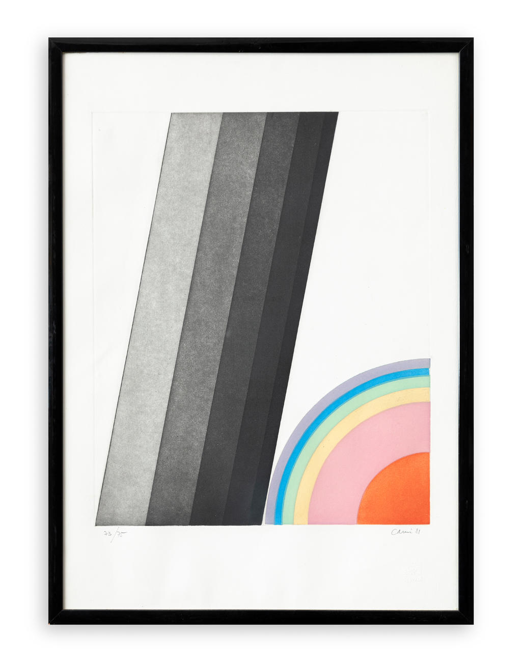 EUGENIO CARMI (1920-2016) - Senza Titolo, 1981