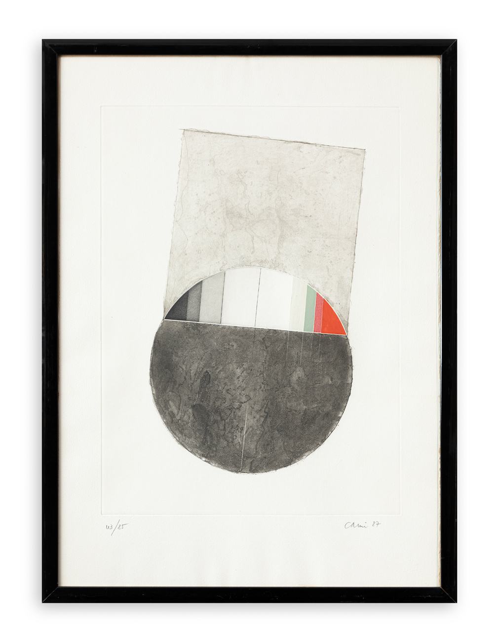 EUGENIO CARMI (1920-2016) - Senza Titolo, 1987
