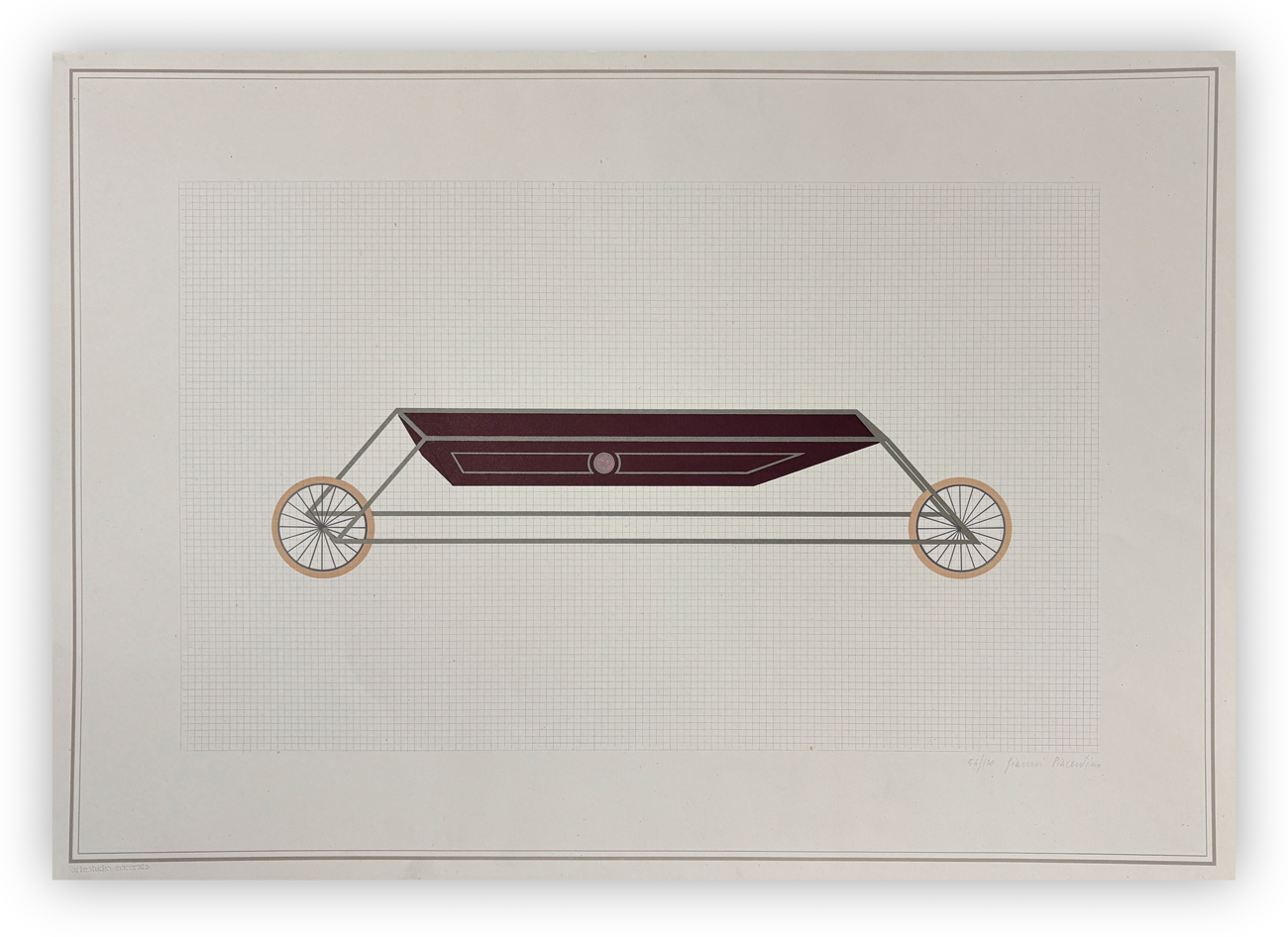 GIANNI PIACENTINO (1945) - Vehicles Sculptures Wall Sculptures, 1971