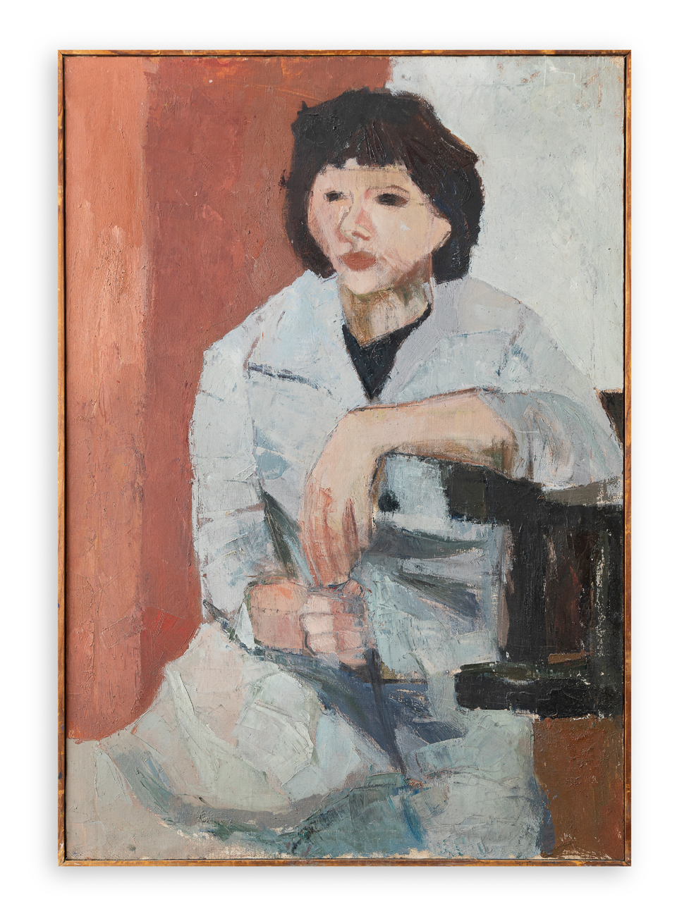 MARIA BIANCHI - Senza Titolo (Ritratto di figura femminile seduta)