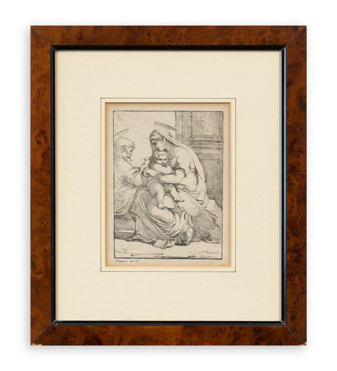 VINCENZO CAMUCCINI (1771-1844) - Sacra Famiglia