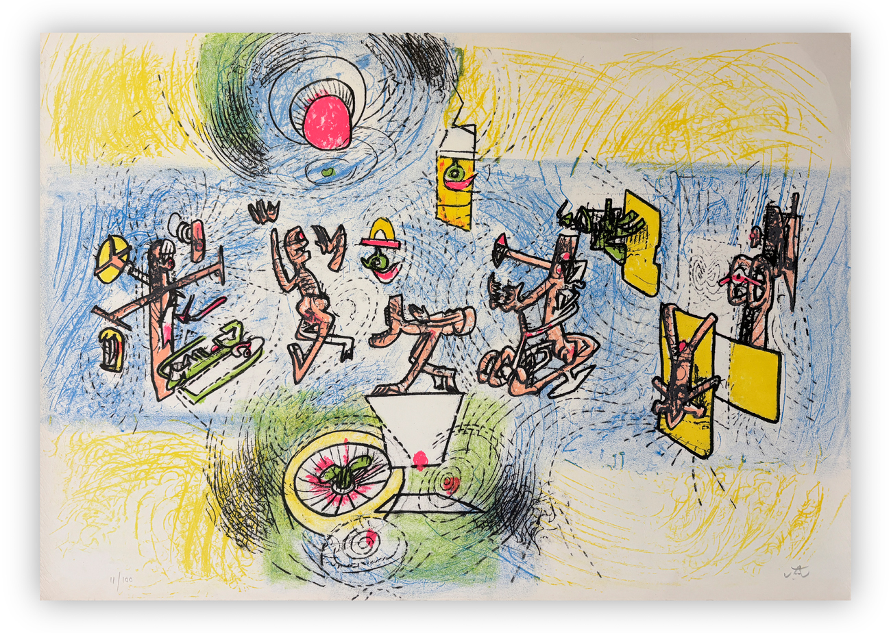 ROBERTO SEBASTIAN MATTA (1911-2002) - Senza Titolo, 1981
