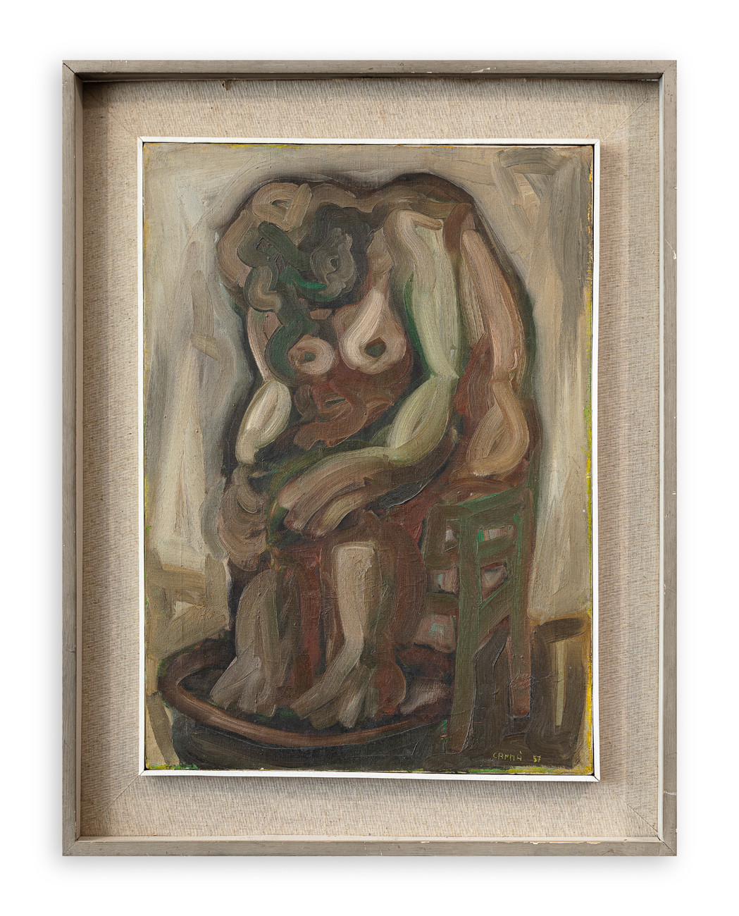 MARCO CARNÀ (1929-2021) - Senza Titolo, 1957