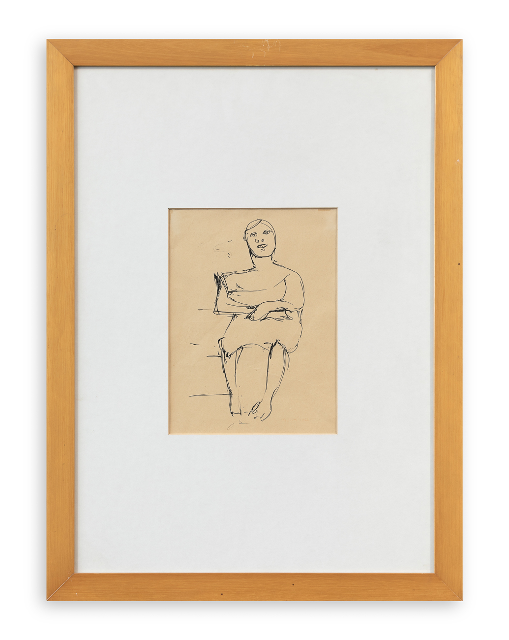 GINO MELONI (1905-1989) - Senza Titolo, 1944