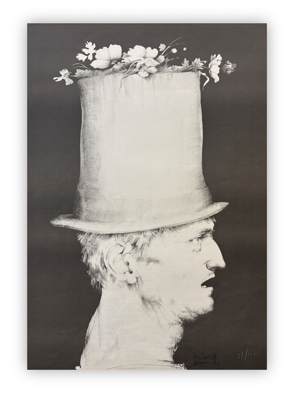 MARIO DONIZETTI (1932) - Senza Titolo, 1975