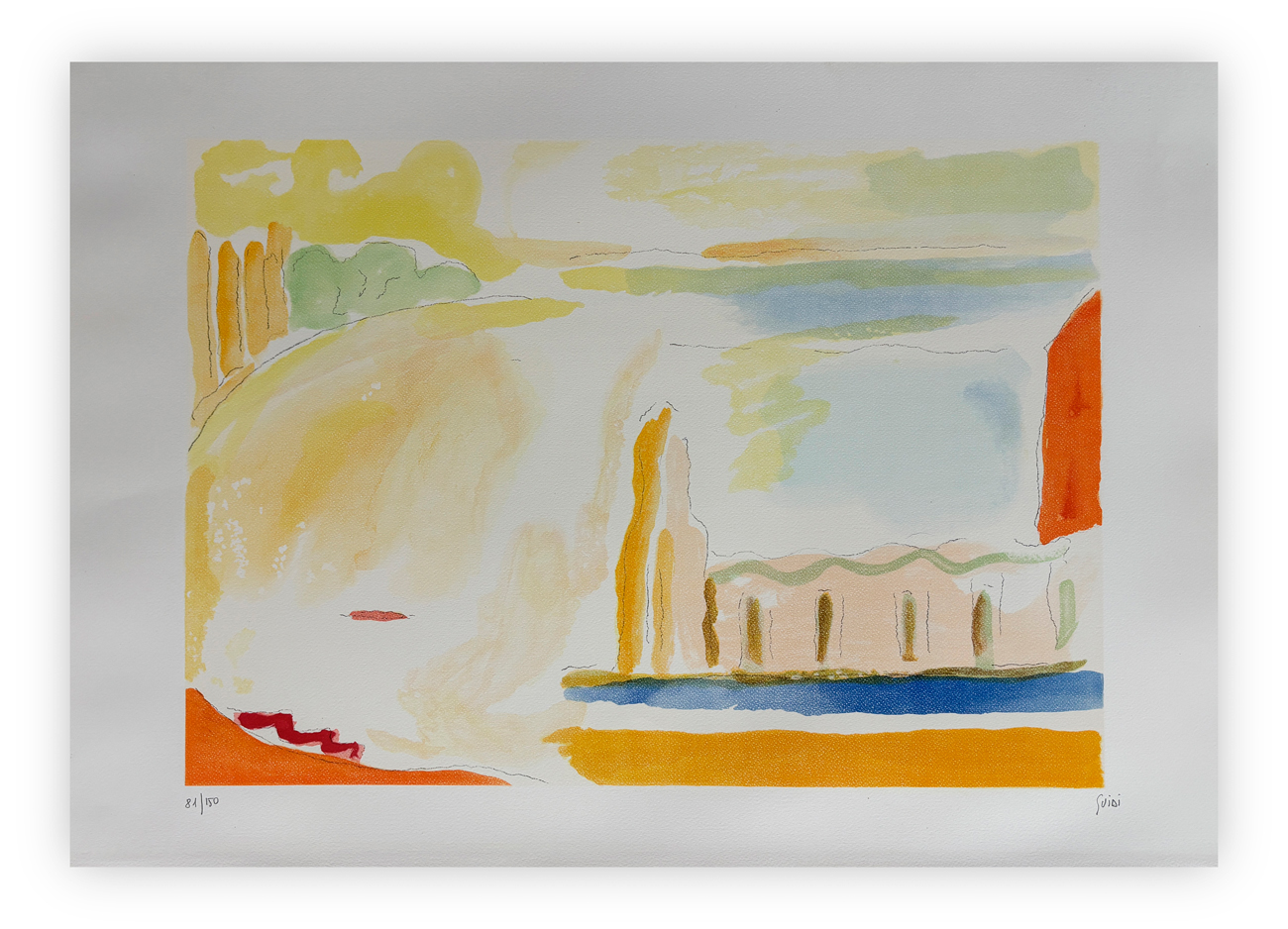 VIRGILIO GUIDI (1891-1984) - Senza Titolo