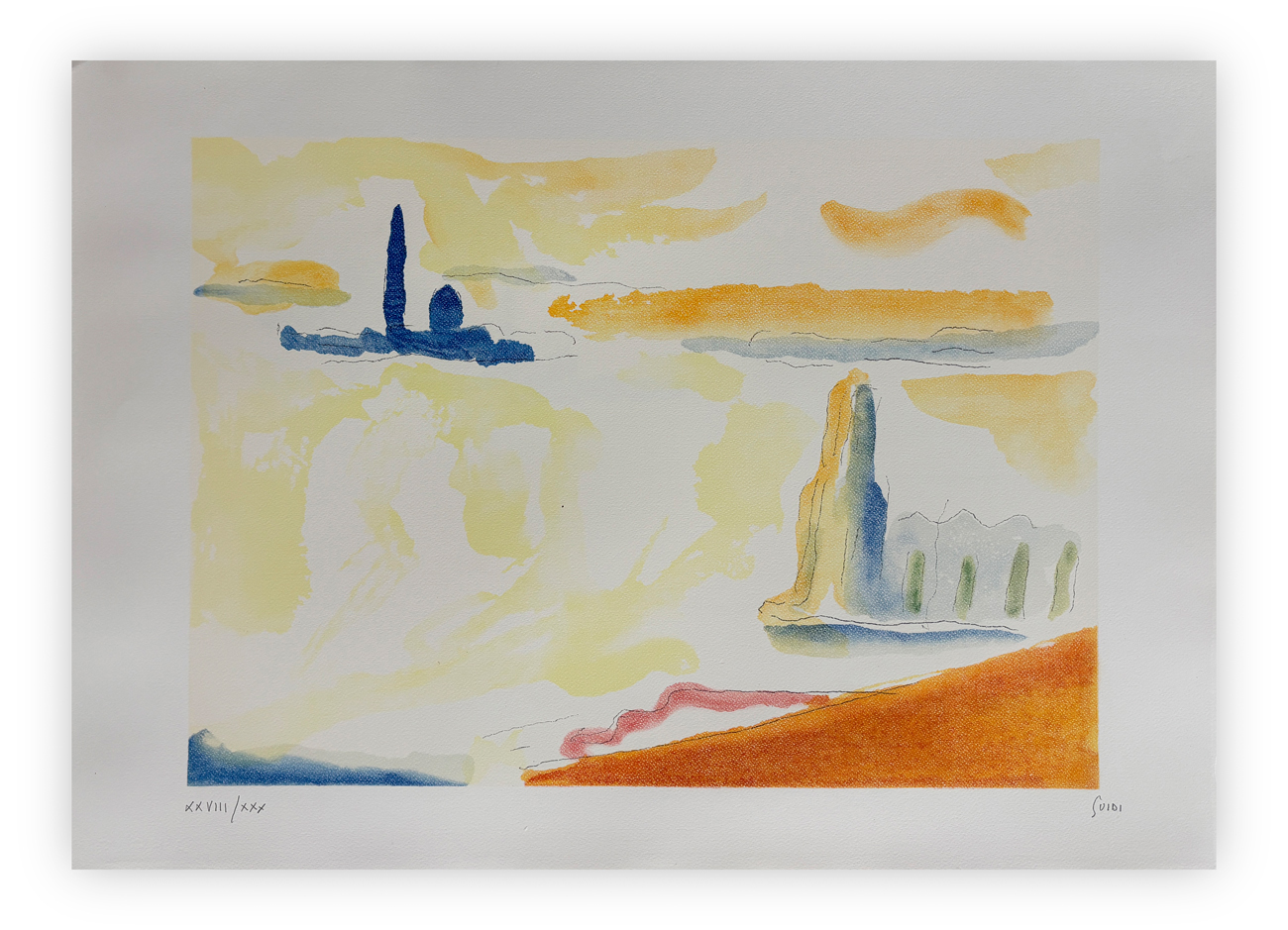 VIRGILIO GUIDI (1891-1984) - Senza Titolo