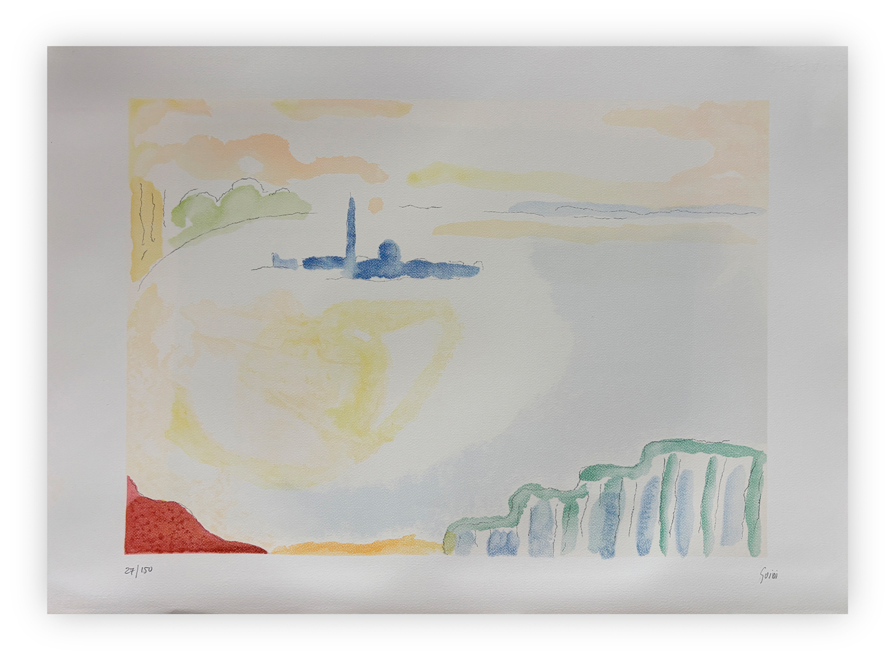 VIRGILIO GUIDI (1891-1984) - Senza Titolo