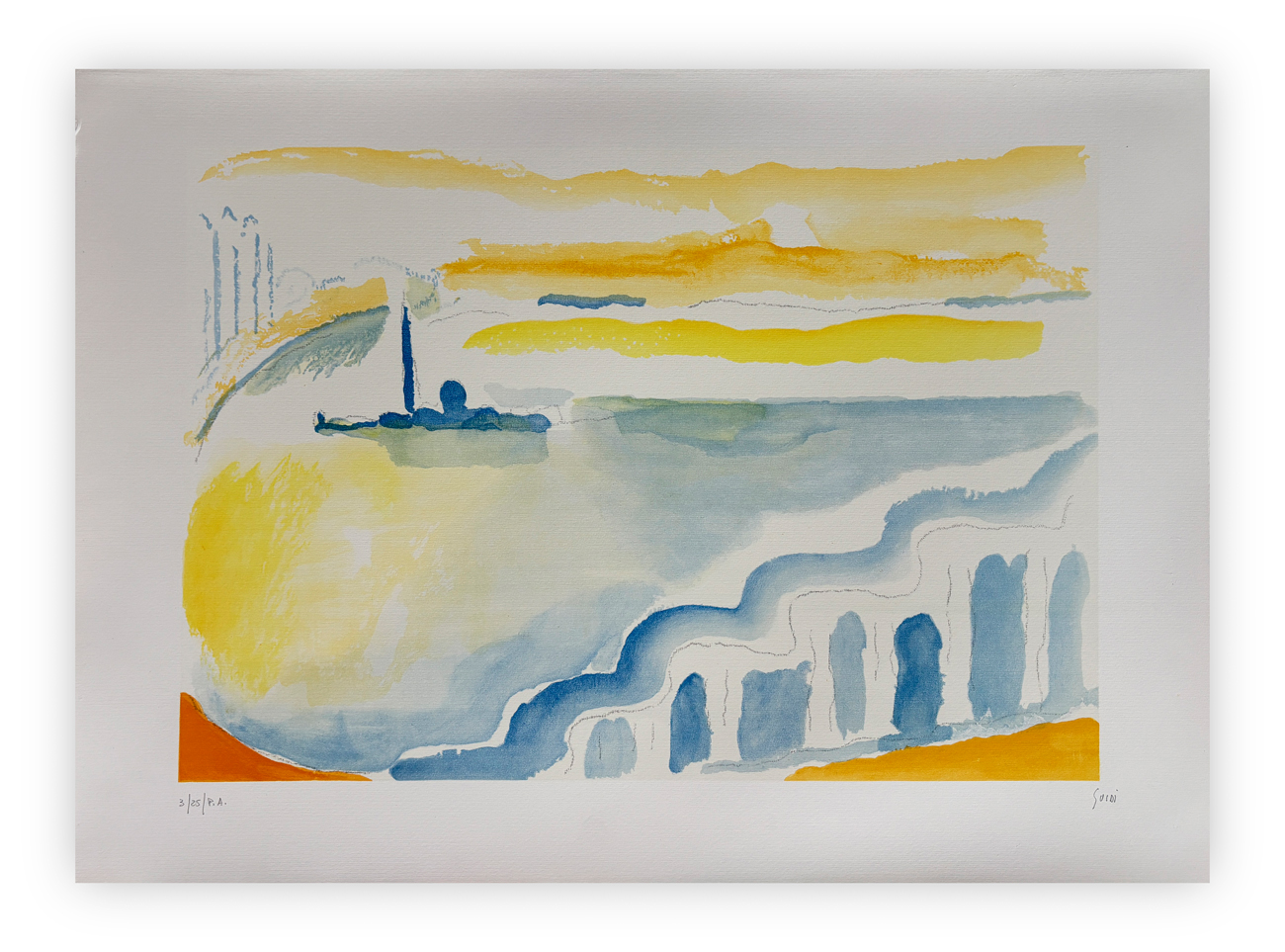 VIRGILIO GUIDI (1891-1984) - Senza Titolo