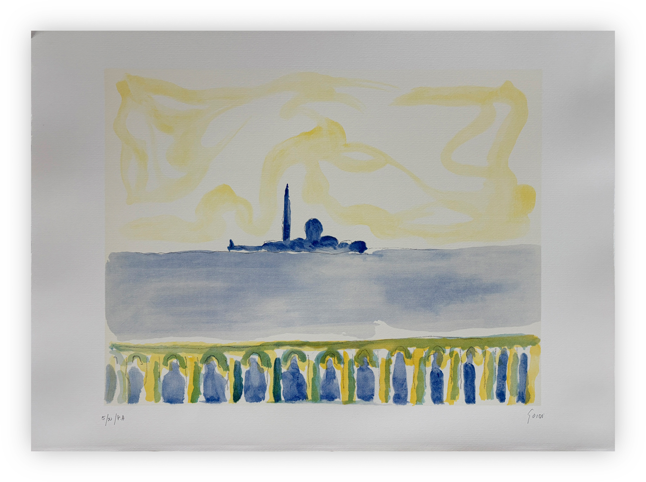 VIRGILIO GUIDI (1891-1984) - Senza Titolo