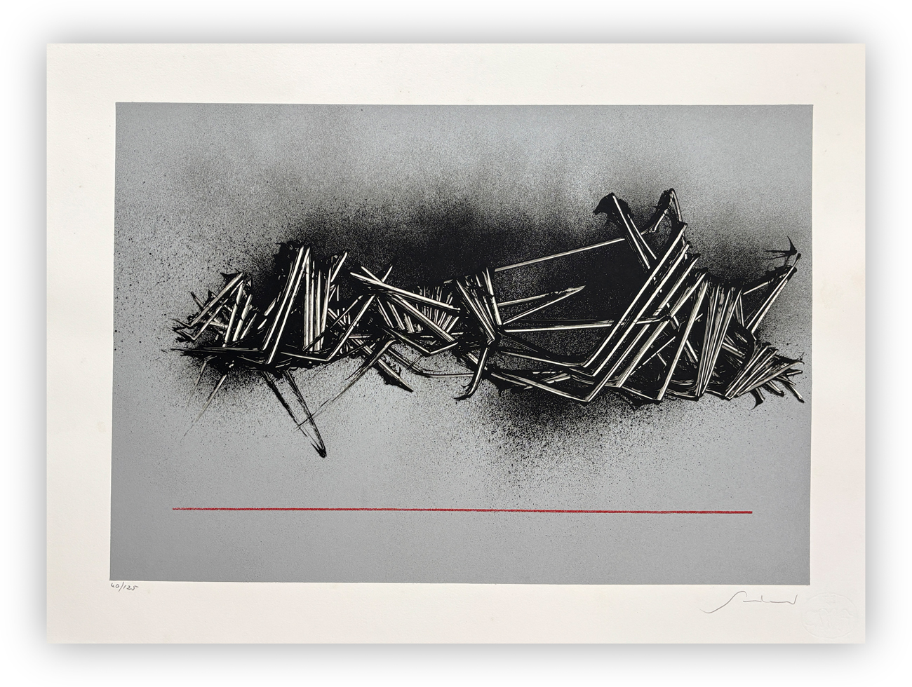 EMILIO SCANAVINO (1922-1986) - Senza Titolo