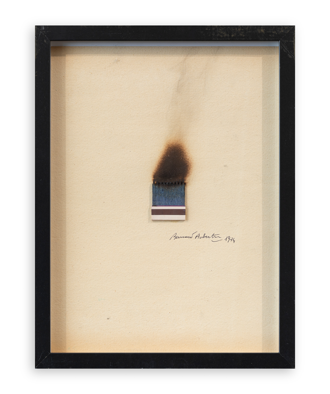 BERNARD AUBERTIN (1934-2015) - Dessin de feu, 1974