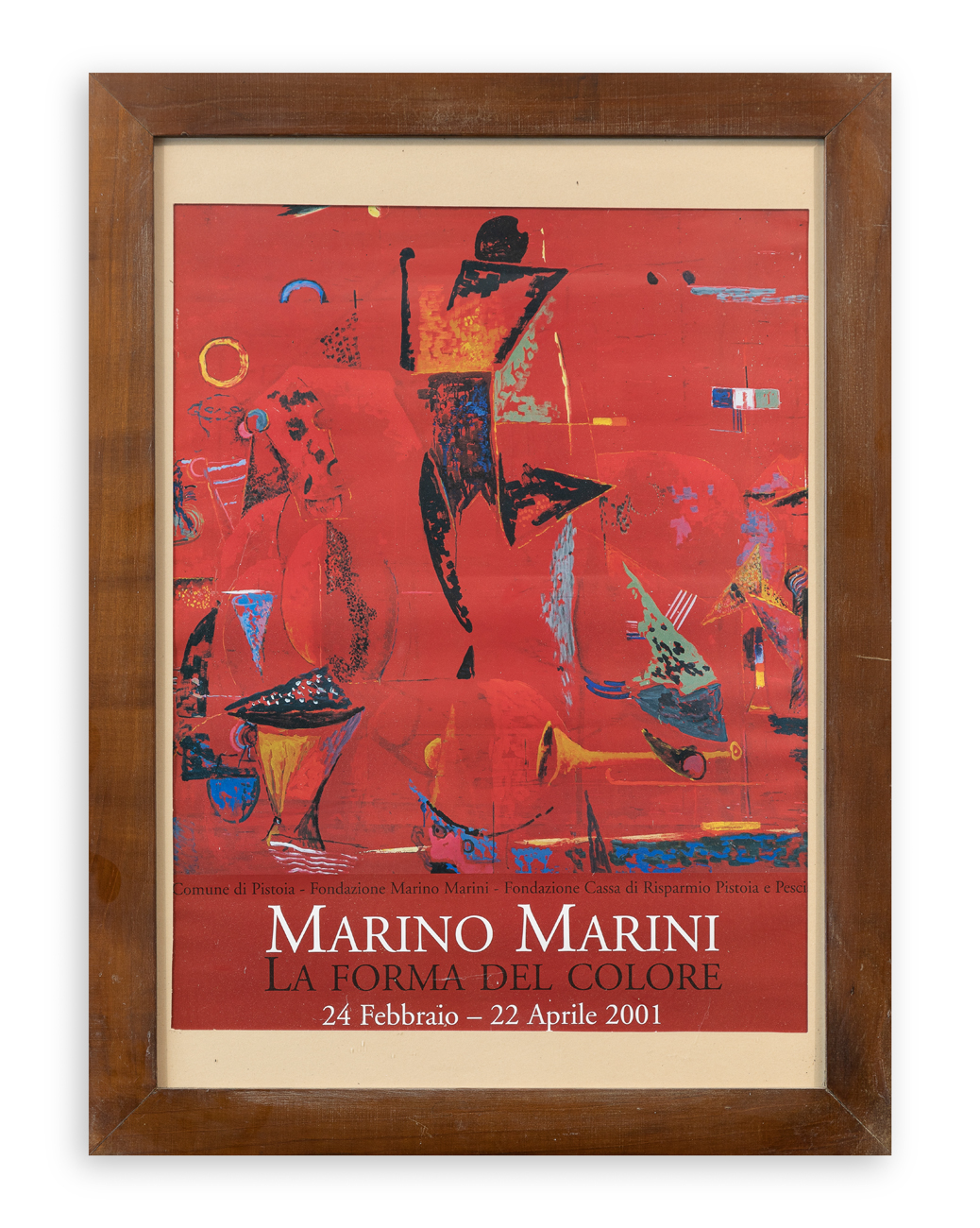 MANIFESTO (MARINO MARINI) Manifesto edito in occasione dell'esposizione...