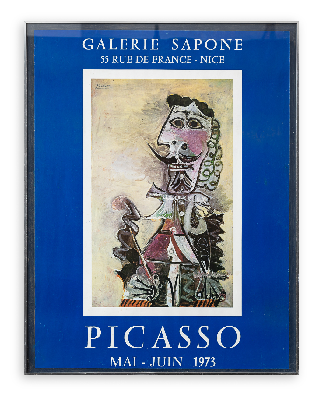 MANIFESTO (PABLO PICASSO) Locandina edita in occasione dell'esposizione...
